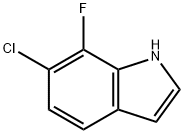 6-כלורו-7-פלואורו-1H-Indole CAS מס': 259860-04-3
